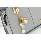 Жіноча сумка Saffiano, сіра П0627