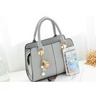 Жіноча сумка Saffiano, сіра П0627