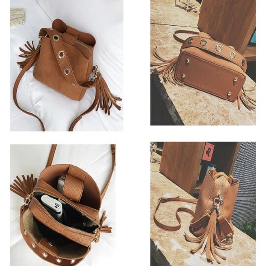 Женская сумка, черная П0632