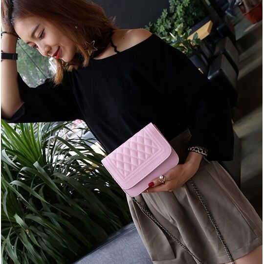 Жіноча сумка, рожева П0639