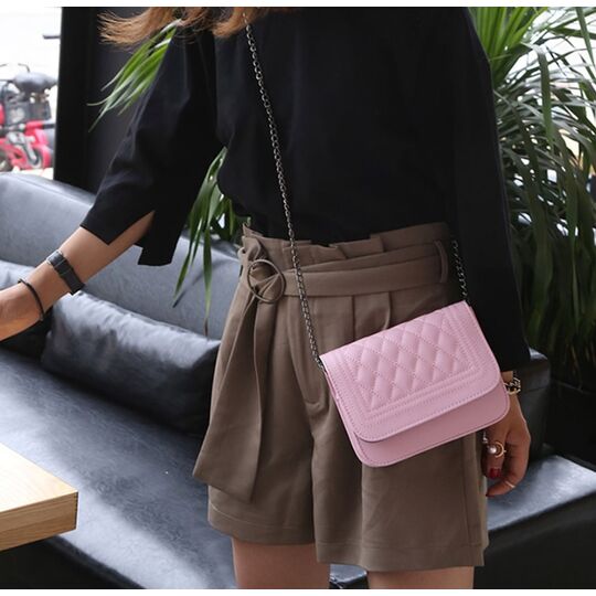 Жіноча сумка, рожева П0639