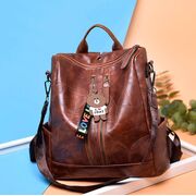 Жіночий рюкзак SAITEN, коричневий П0641