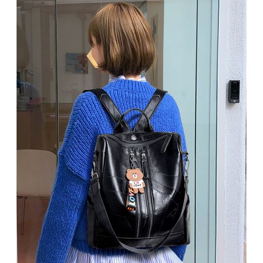 Жіночий рюкзак SAITEN, коричневий П0641