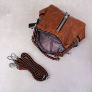 Женская сумка SAITEN, коричневая П0646