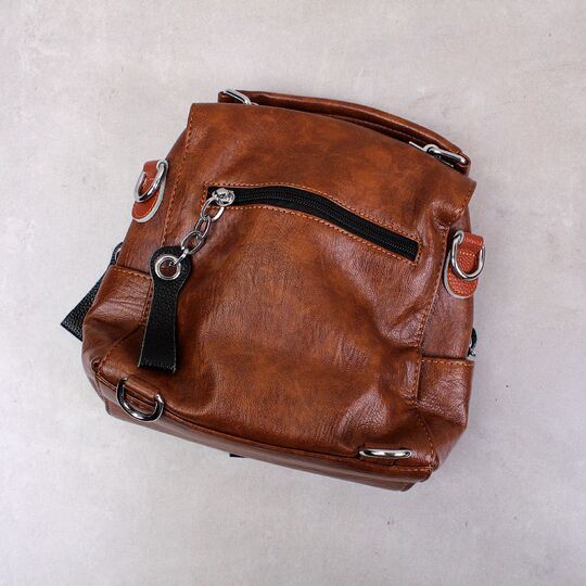 Женская сумка SAITEN, коричневая П0646