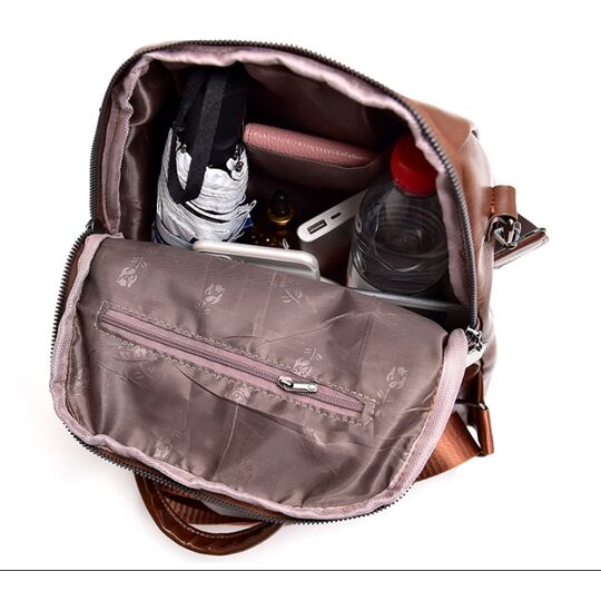 Рюкзак женский SAITEN, коричневый П0647