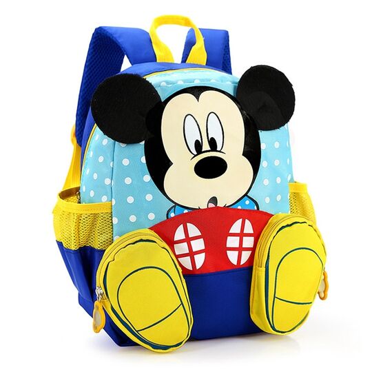 Детские рюкзаки - Детский рюкзак Микки Маус синий П0651