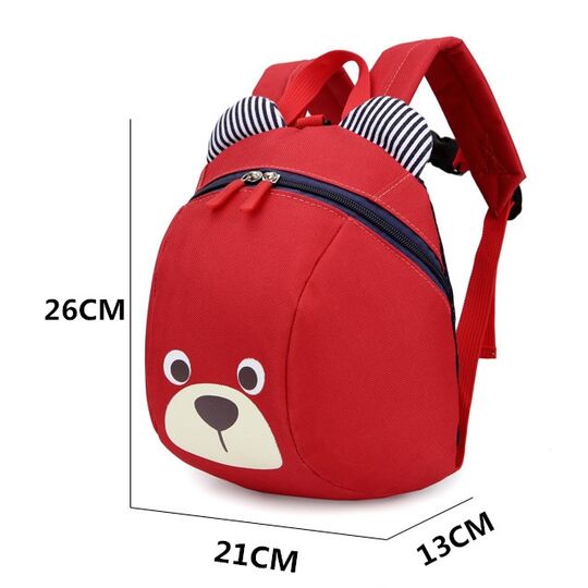 Дитячий рюкзак, червоний П0654