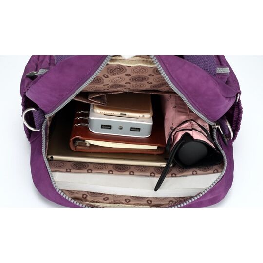 Жіночий рюкзак, фіолетовий П0656