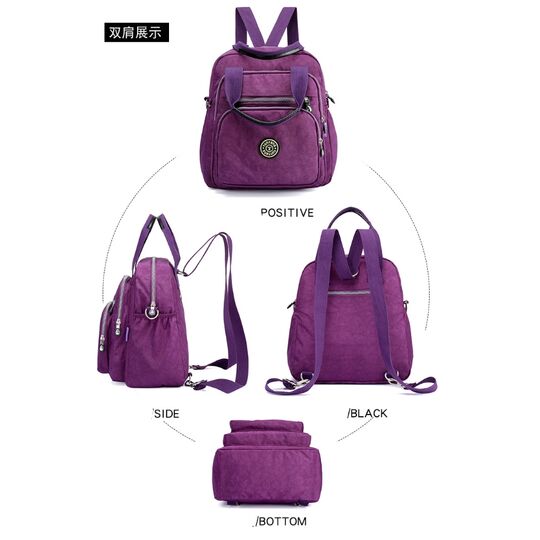 Жіночий рюкзак, коричневий П0657