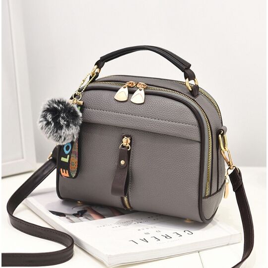 Жіноча сумка ETALOO, сіра П0660