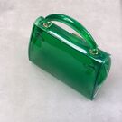 Женская сумка прозрачная, зеленая П0664