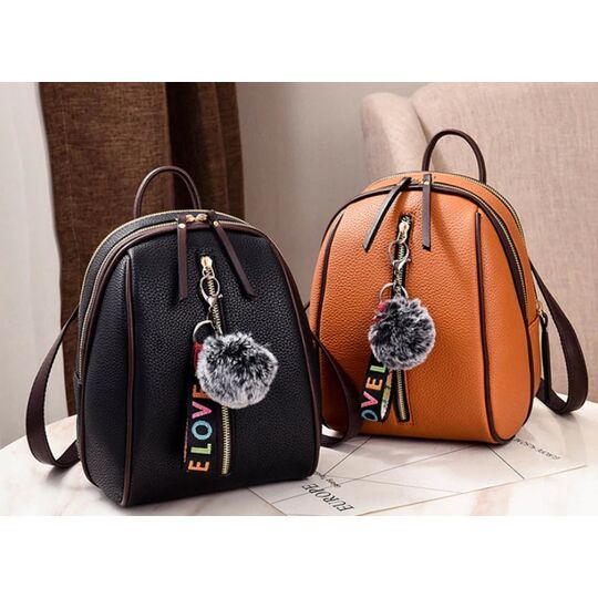 Жіночий рюкзак, чорний П0674