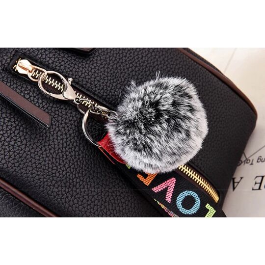 Жіночий рюкзак, чорний П0674