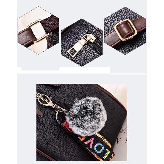 Жіночий рюкзак, червоний П0675