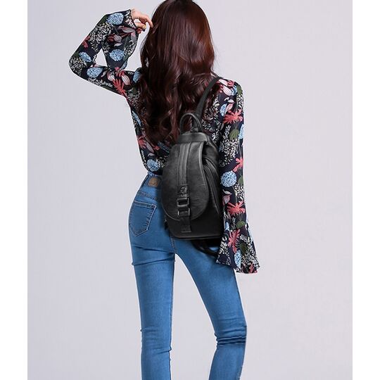 Жіночий рюкзак PHTESS, чорний П0681