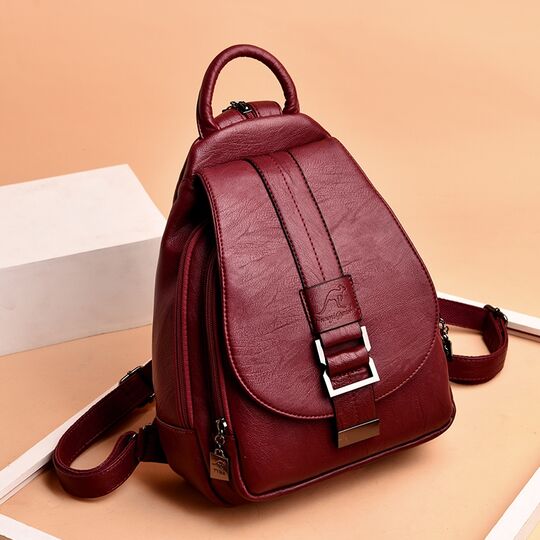 Женский рюкзак PHTESS, красный П0682