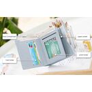 Жіночий гаманець, рожевий - П0693