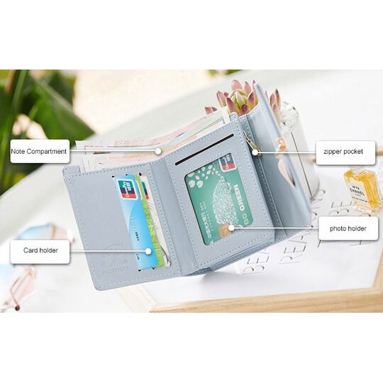 Жіночий гаманець, рожевий - П0693