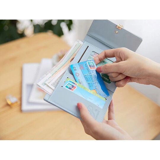 Жіночий гаманець, рожевий - П0693