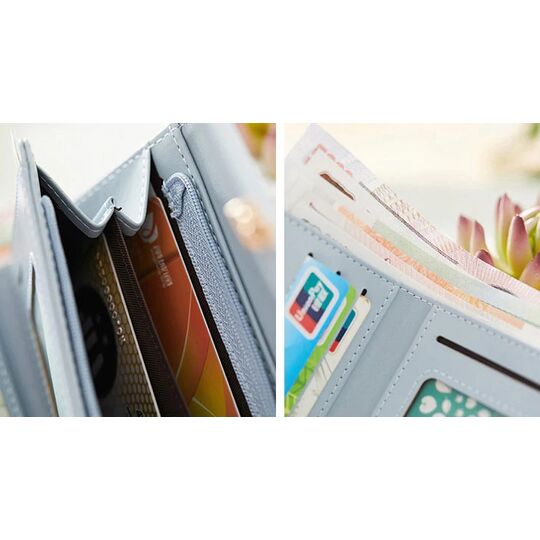 Жіночий гаманець, рожевий - П0693