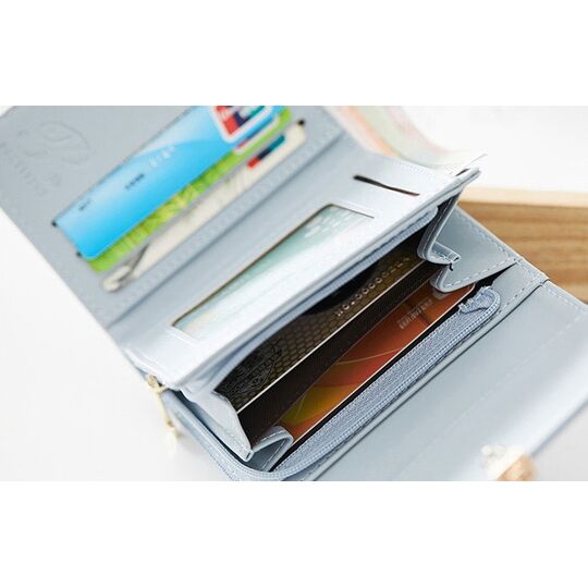 Жіночий гаманець, рожевий - П0693