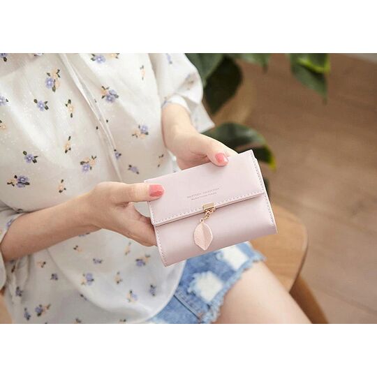 Жіночий гаманець, рожевий - П0693