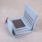 Жіночий гаманець, блакитний - П0694