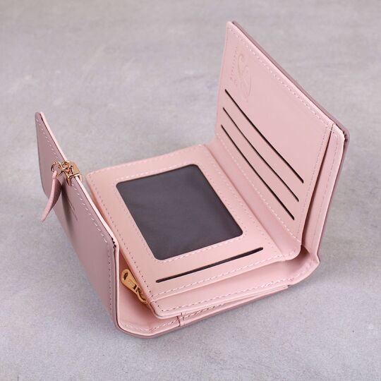 Жіночий гаманець, коричневий - П0696