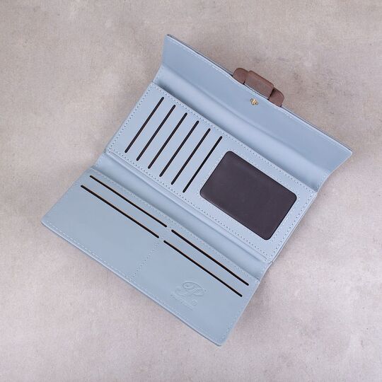 Жіночий гаманець City Light, блакитний - П0699