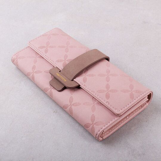 Женский кошелек City Light, розовый - П0702