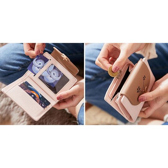 Жіночий гаманець City Light, блакитний - П0704