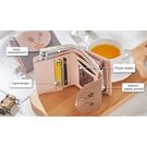 Жіночий гаманець City Light, блакитний - П0704