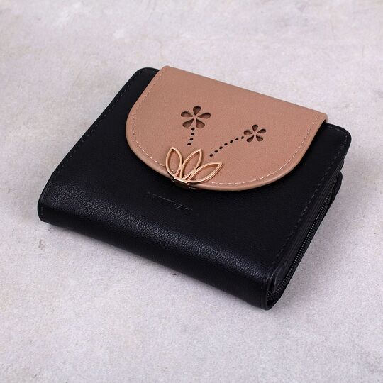 Жіночий гаманець City Light, чорний - П0706