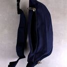 Сумка поясна, бананка синя - П0709