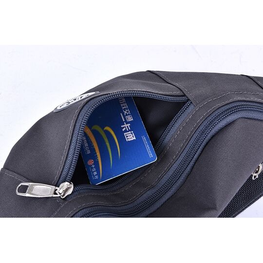 Сумка поясная, бананка красная - П0710