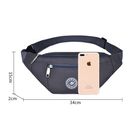 Сумка поясная, бананка красная - П0710