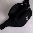 Сумка поясна, бананка чорна П0712