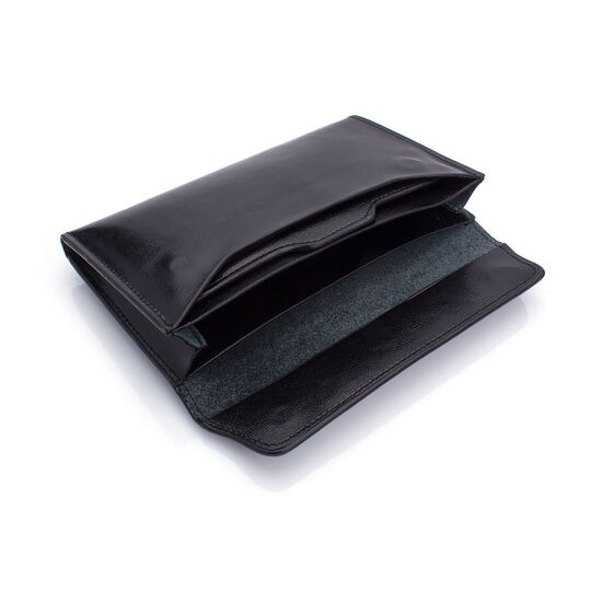 Жіночий гаманець, чорний П0713