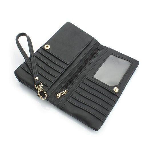 Жіночий гаманець DOLOVE, чорний - П0718