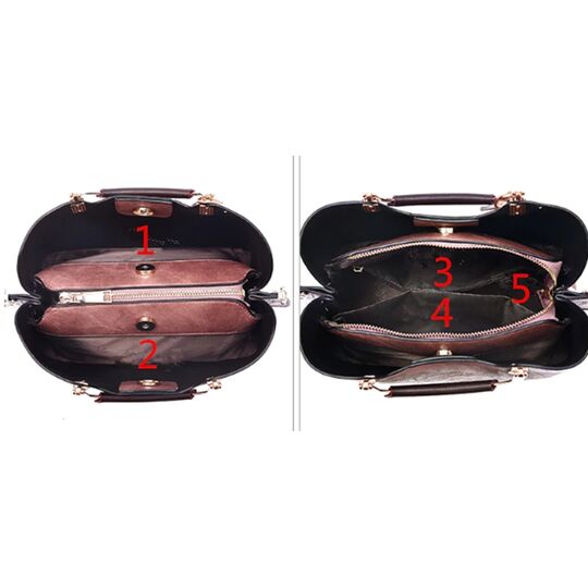 Жіноча сумка Shunvbasha, чорна П0721