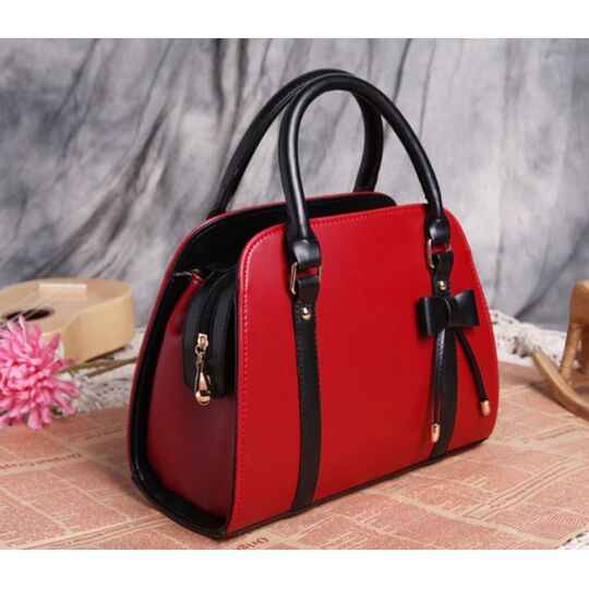 Жіноча сумка, червона П0733