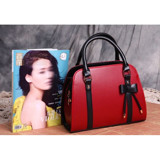 Жіноча сумка, червона П0733