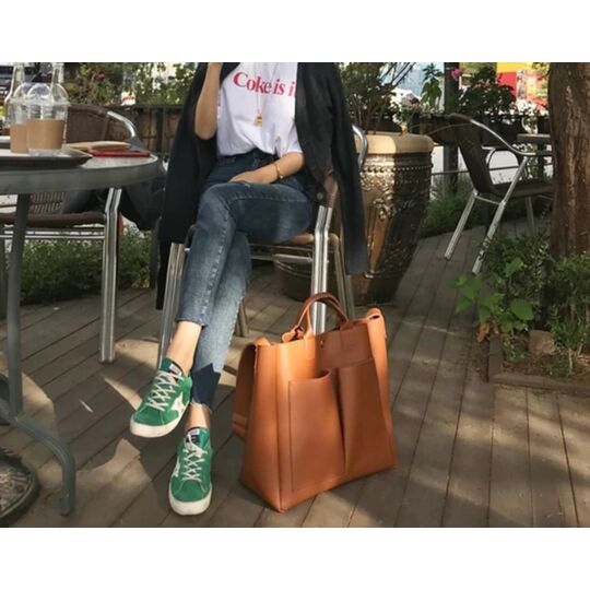 Сумка женская, черная П0734