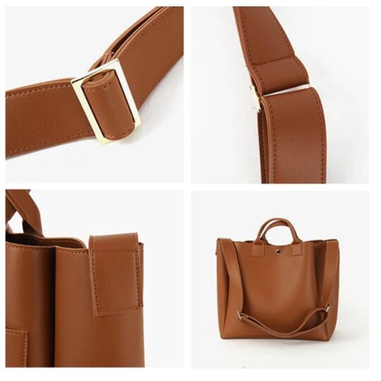 Сумка женская, черная П0734