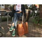 Женская сумка, коричневая П0735