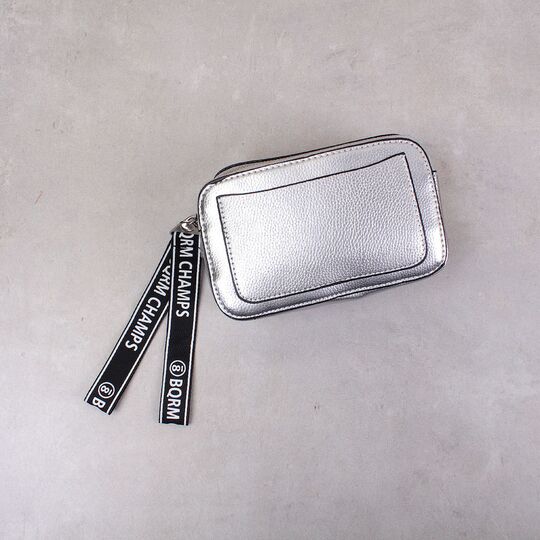 Женская сумка, серая П0738