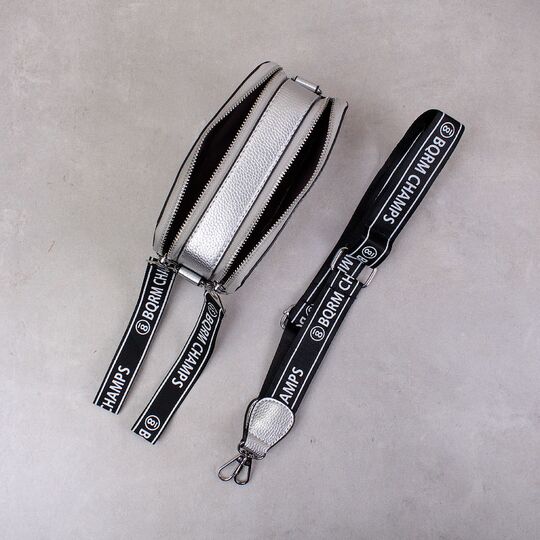 Женская сумка, серая П0738