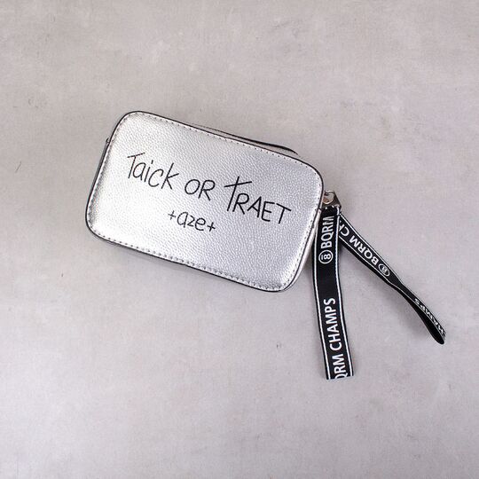 Женская сумка, серая П0738