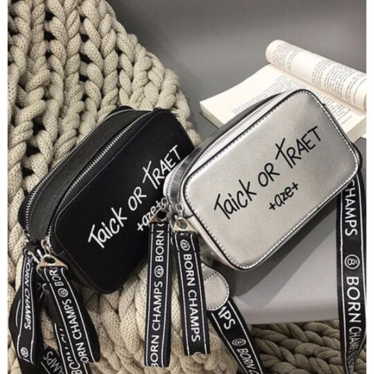 Жіноча сумка, чорна П0739